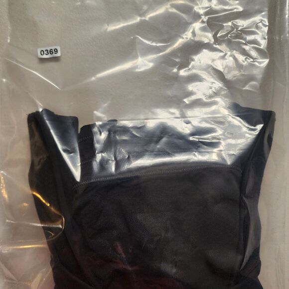 Lululemon Elevate Tank Top Womens 4 Black Breathable Mesh Drawcord Hem - Picture 10 of 10